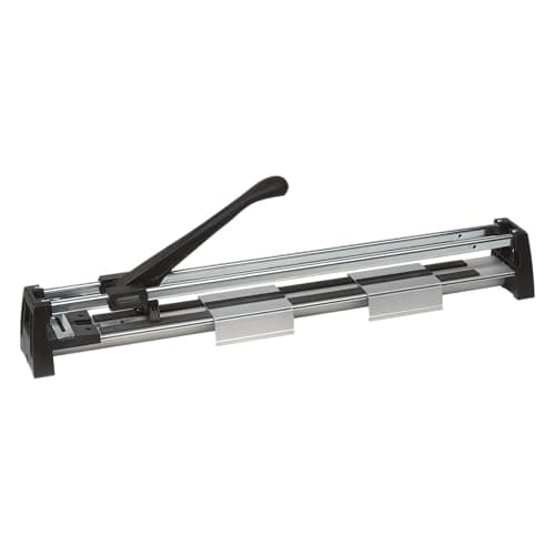 Carrelette manuelle wolfcraft TC 600 avec équerre de butée et élargisseurs clipsables