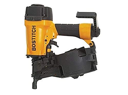 Cloueur pneumatique à rouleau Bostitch N66C-2-E pour bardage, avec magasin circulaire de deux cent vingt-cinq clous en bobine