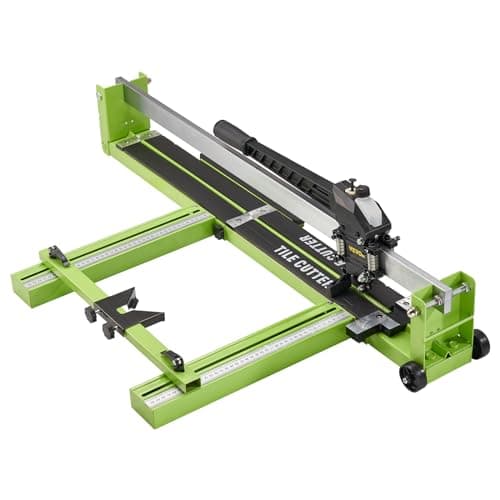 Carrelette manuelle VEVOR de 800 mm à structure acier avec guidage laser