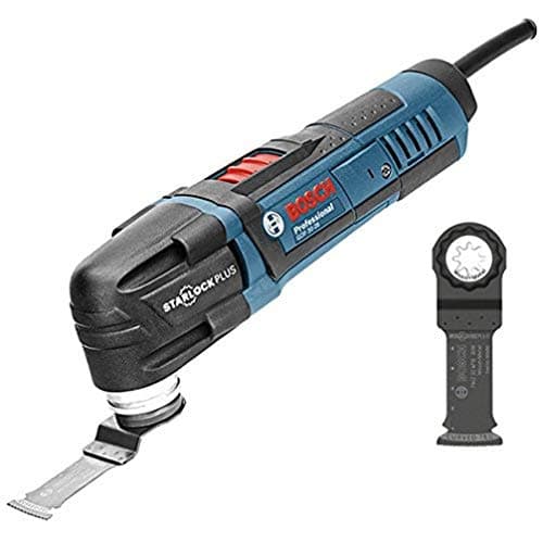 Outil multifonction oscillant filaire Bosch Professional GOP 30-28 bleu, 300 W, avec son porte-outil Starlock