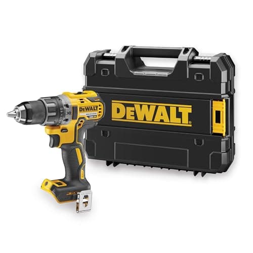Perceuse-visseuse compacte DEWALT DCD791 XR 18 V brushless avec mandrin métallique et bague de réglage du couple, livrée en coffret TSTAK sans batterie