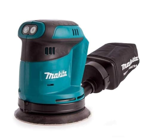 Ponceuse excentrique sans fil Makita DBO180Z 18 V LXT de 125 mm, vendue en machine nue sans batterie